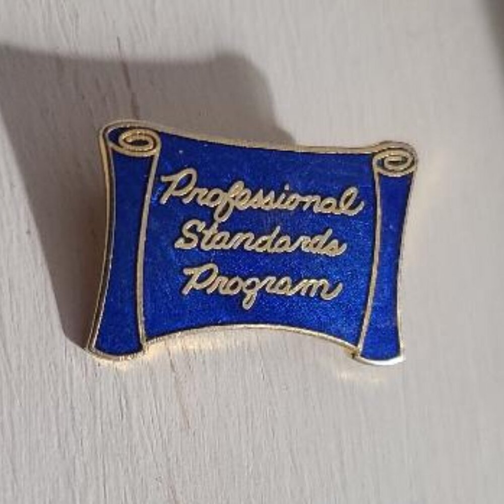 Professional Standards Program Vintage 1985 Lapel… - image 2